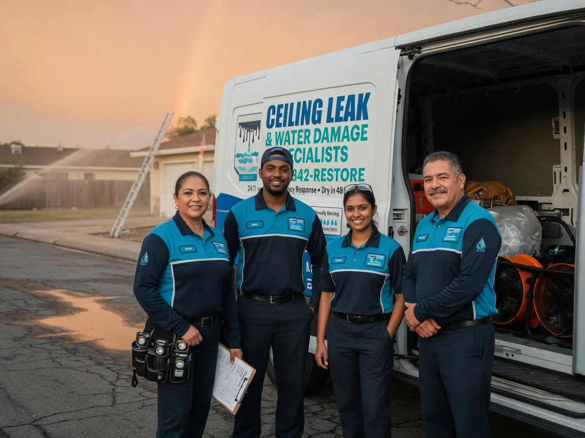 Ceiling Leak Cleanup company in Russell, PA